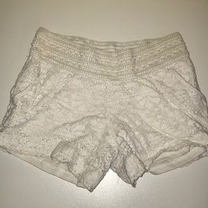 White summer shorts!!